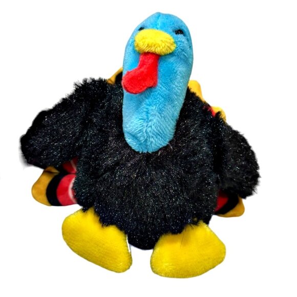 Lot of 3 Plush Dog Toys Bark Turkey Zippy Paws Cupcake PetMate Fish All Squeak - Picture 7 of 11